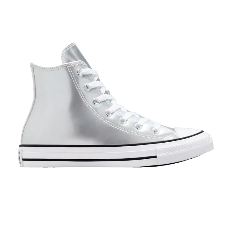 

Кроссовки Converse Chuck Taylor All Star High GS Silver Metallic, серебряный