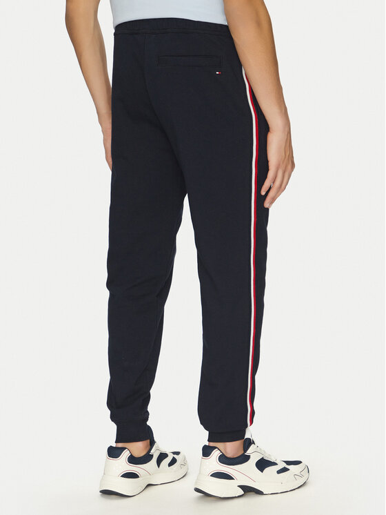 Спортивные брюки обычного кроя Global Stripe MW0MW38696 Tommy Hilfiger, синий — фото 3