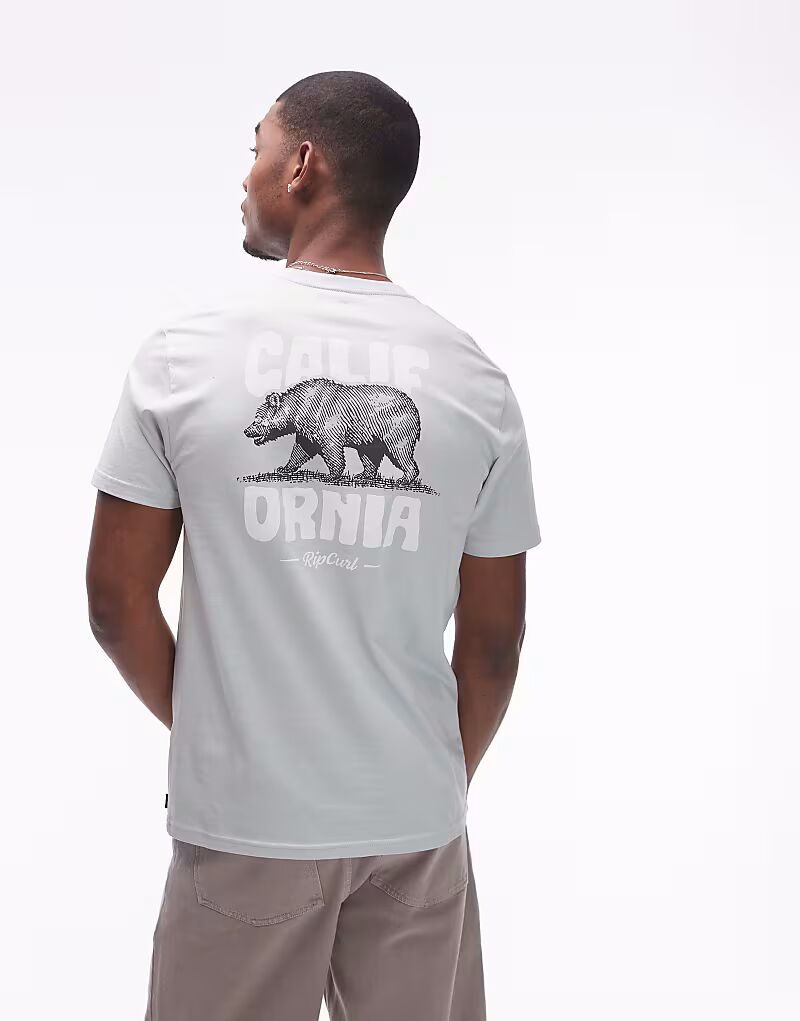 

Футболка Ripcurl desti animal мятного цвета