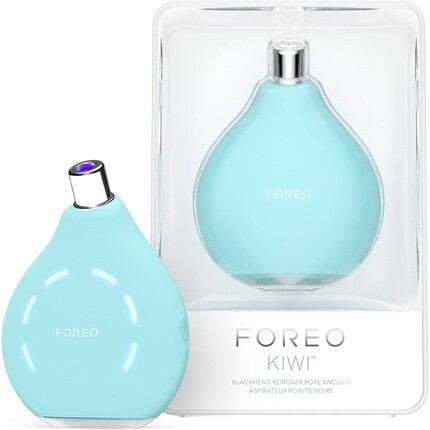

FOREO KIWI Инструмент для удаления белых и черных точек Пылесос для лица и удаления пор на лице и носу и средство для удаления прыщей Быстрое и эффективное устройство с анти-пятнистым светлым арктическим синим цветом
