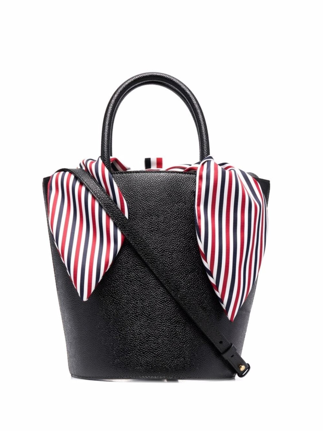 

Thom Browne сумка-ведро с полосками RWB, черный