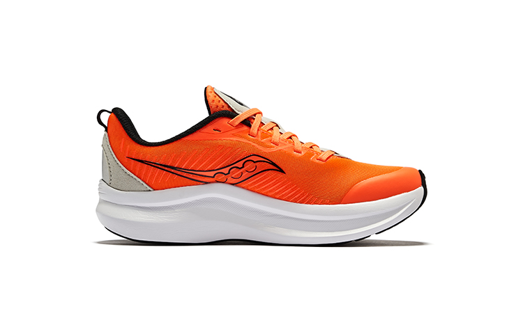 Кроссовки Kinvara 14 Elite A/C Low Top Orange Gray для детей Saucony — фото 2
