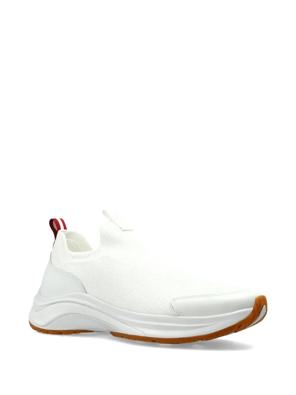 Слипоны с петлей для подтягивания Bally, белый — фото 2