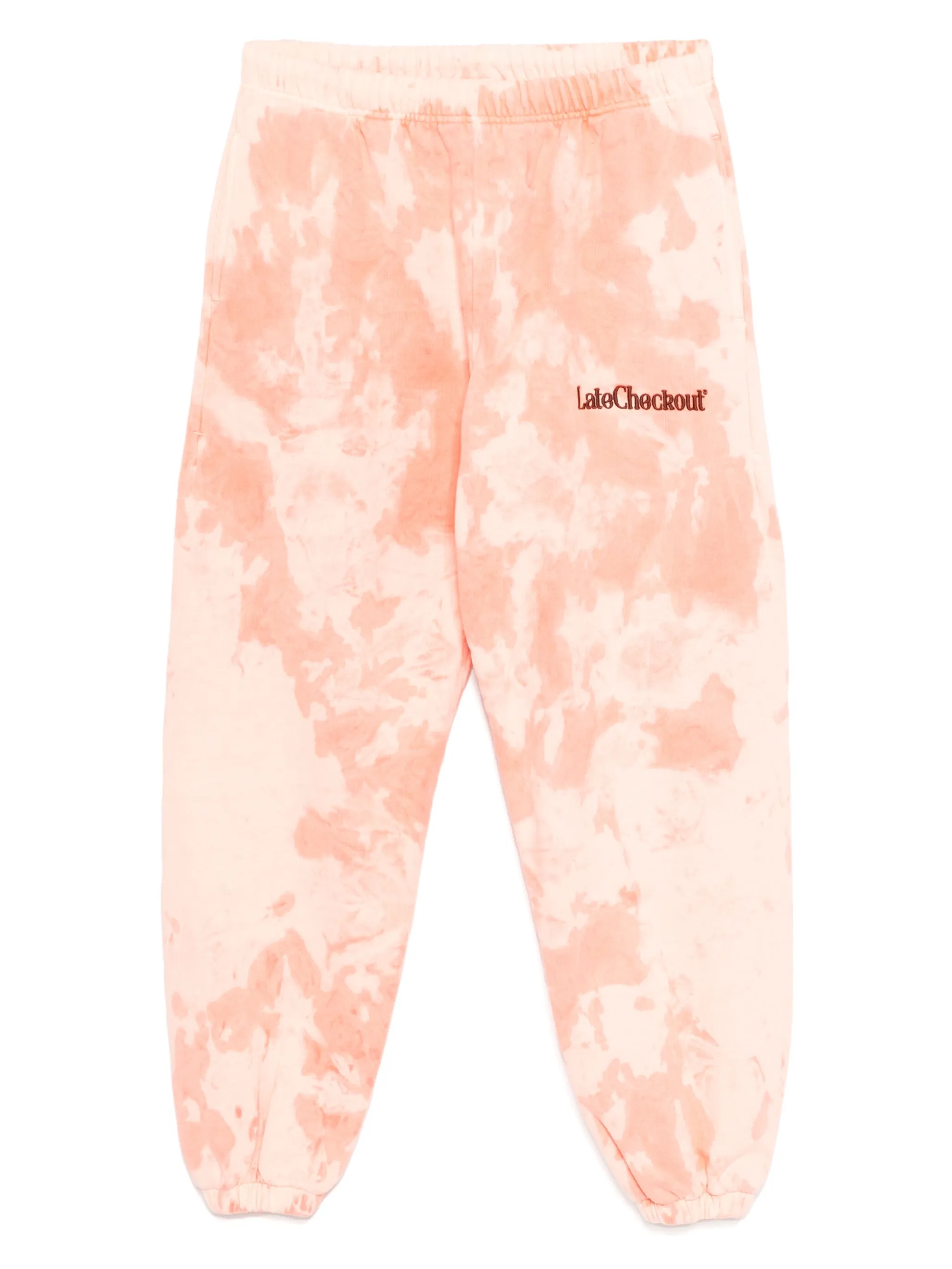 

Брюки с принтом тай-дай Stain Shade, оранжевый