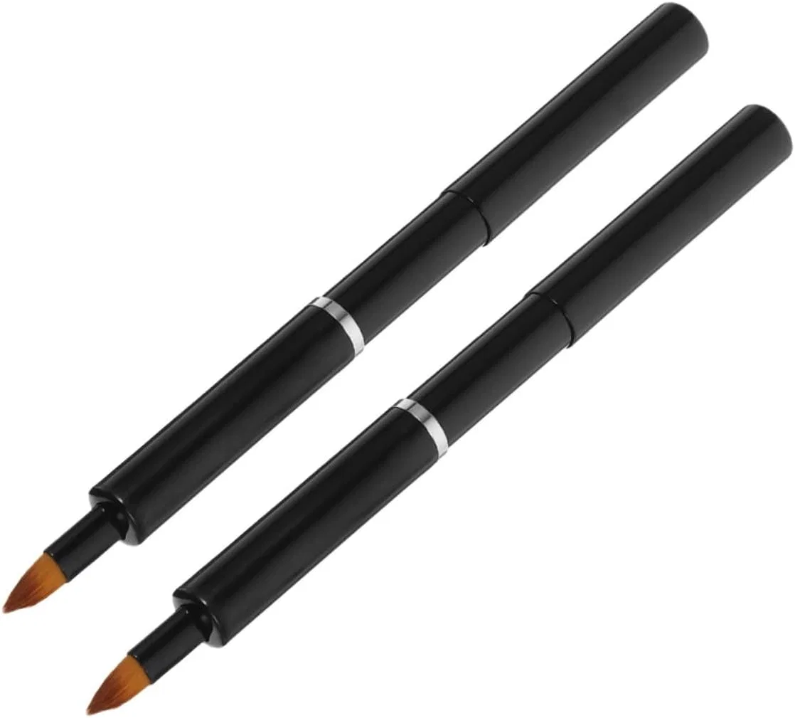 Кисть для губ портативная FOYTOKI 2 шт, 13.4x0.9x0.9 см