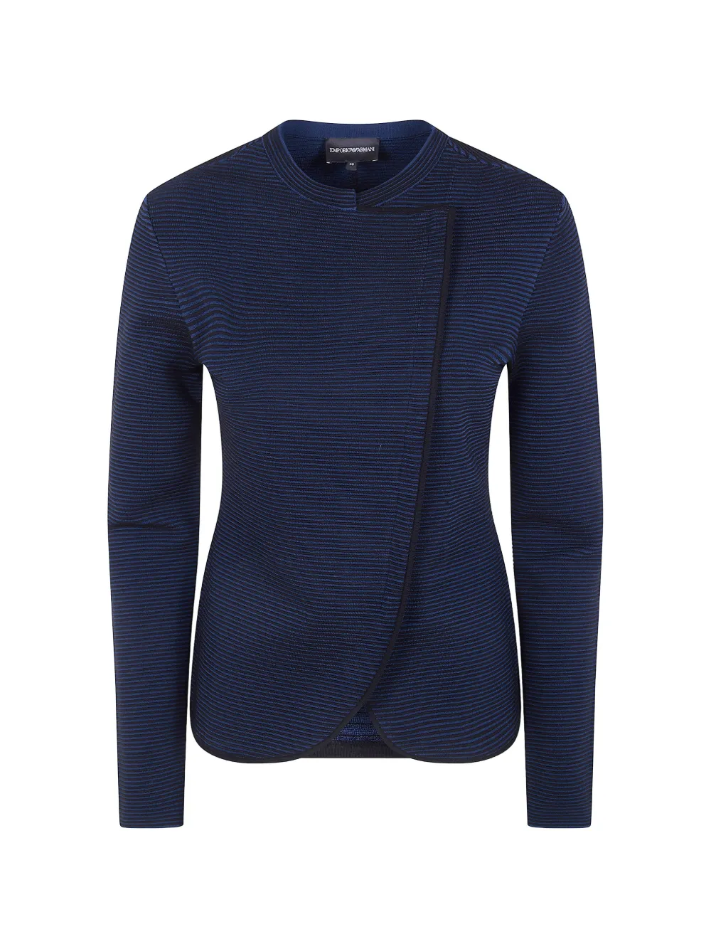 

Пиджак в полоску Emporio Armani, синий