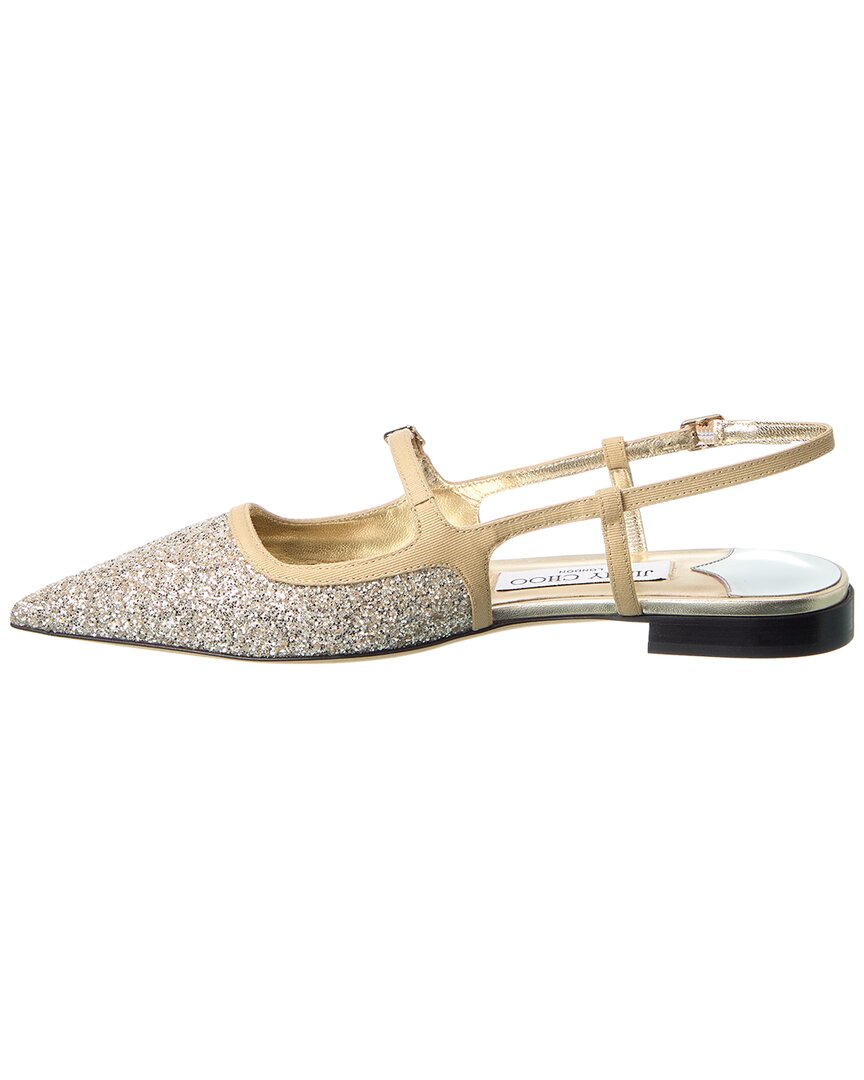 Jimmy Choo Didi Блестящие туфли-лодочки, коричневый — фото 2