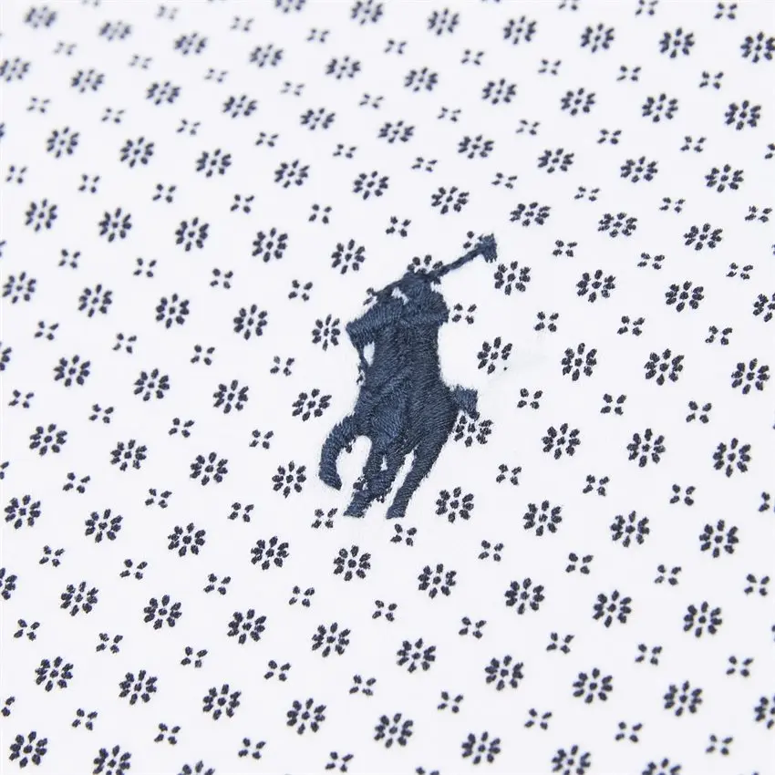 Поло SS25 мужская Polo Ralph Lauren, белый — фото 4