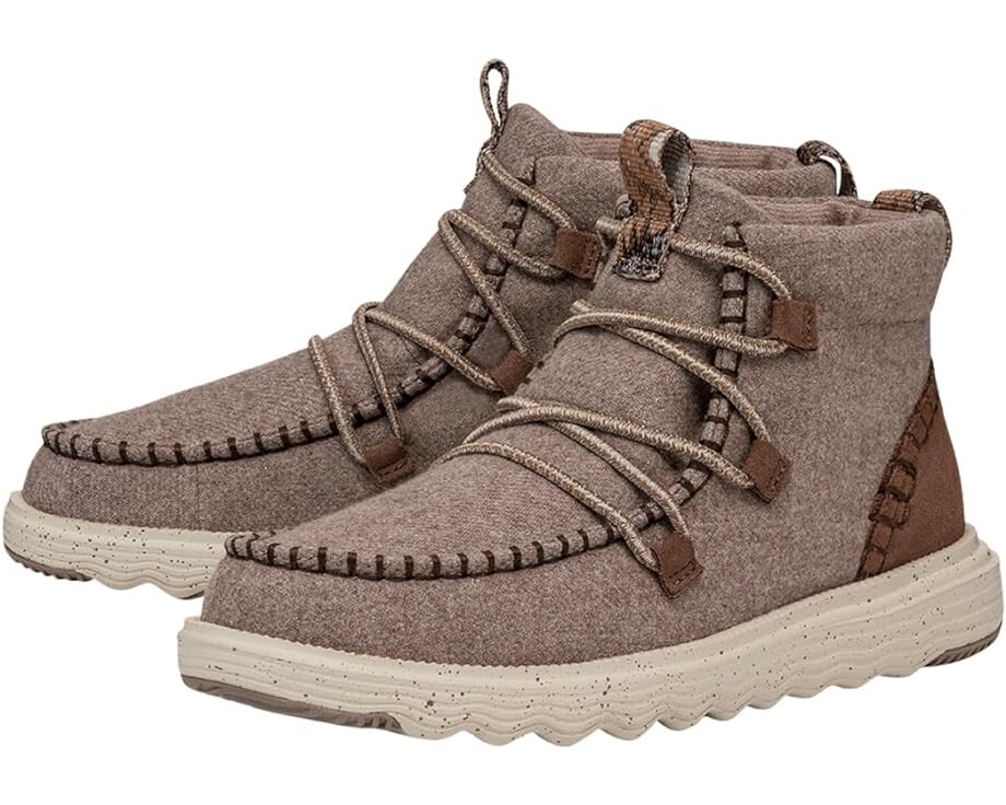 Ботинки Hey Dude Reyes Wool, цвет Mauve