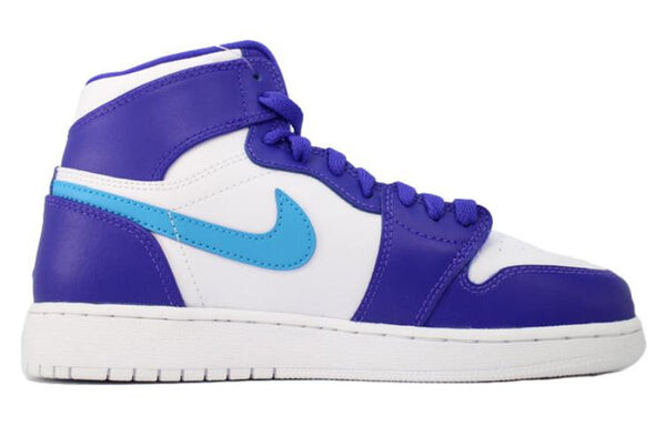 Кроссовки 1 high 'bright concord' Air Jordan, мультиколор — фото 2