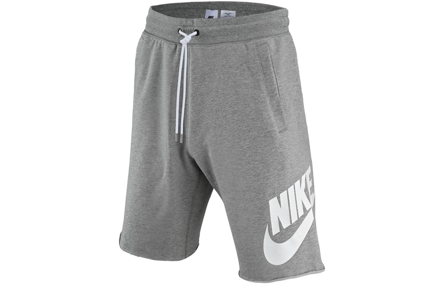 Мужские повседневные шорты Nike тонированного темно-серого цвета — фото 2