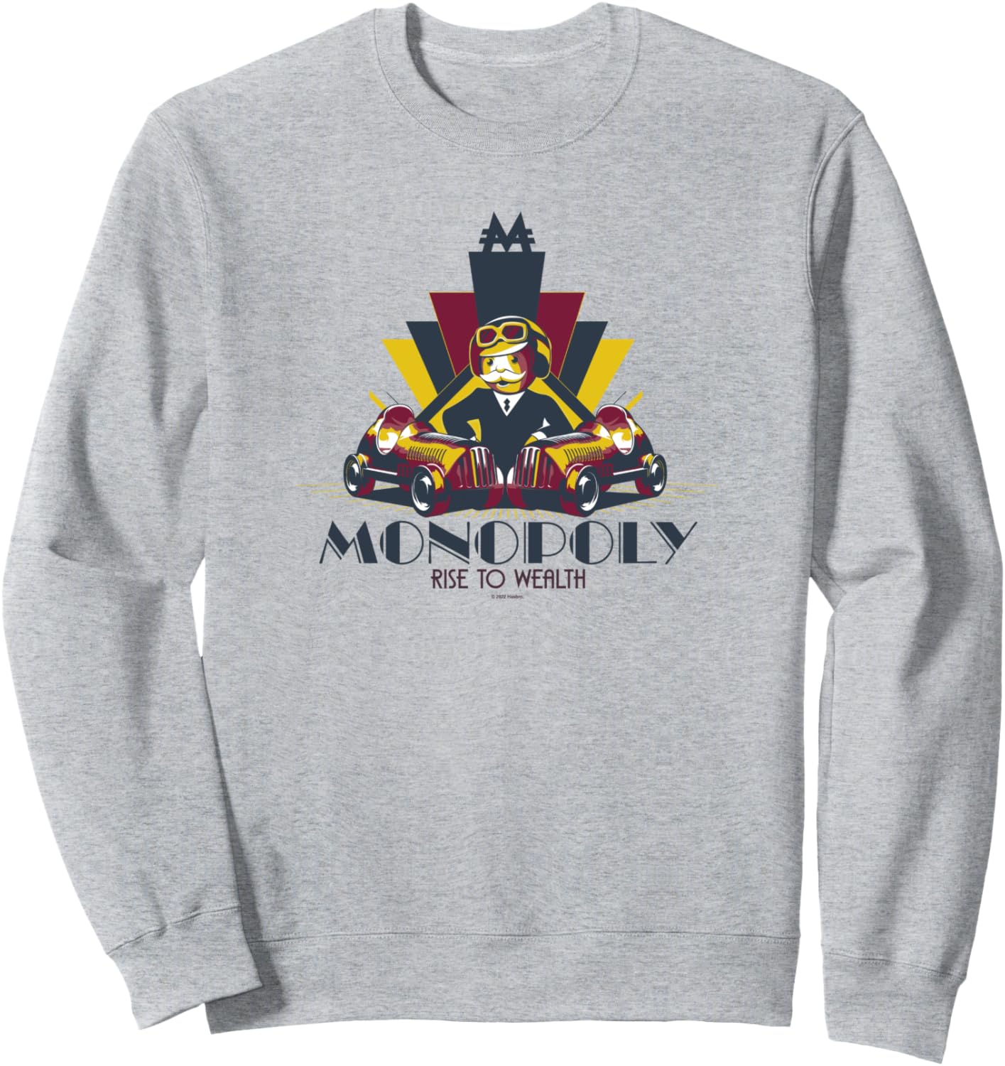 

Толстовка с логотипом игры Monopoly Rise to Wealth, серая, Серый, Толстовка с логотипом игры Monopoly Rise to Wealth, серая