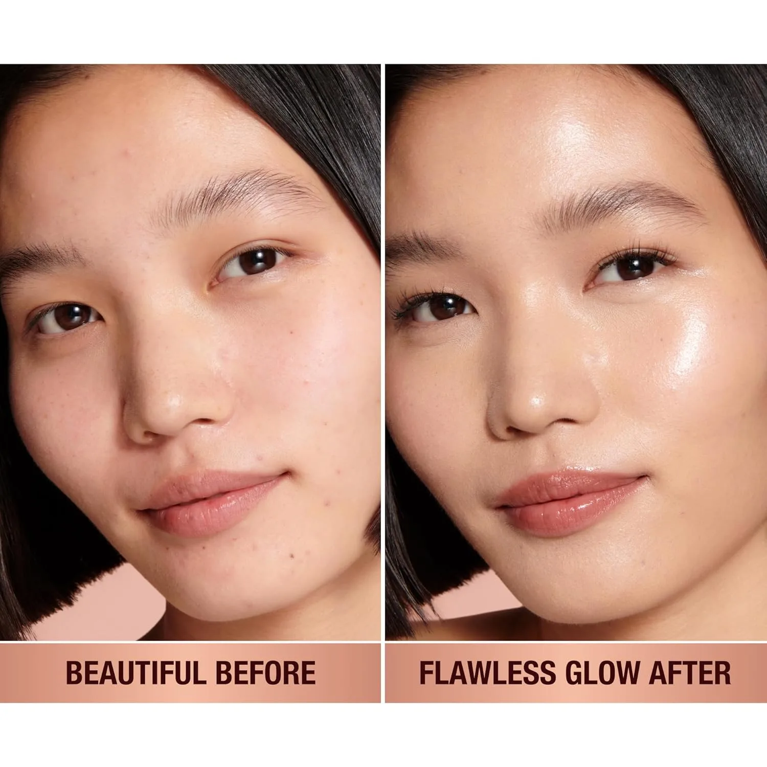 Charlotte Tilbury Hollywood Flawless Filter - универсальный праймер, бустер для сияния и жидкий хайлайтер с легким покрытием для гладкой и матовой кожи, 2.5 Fair - Golden beige shade for light skin tones — фото 2