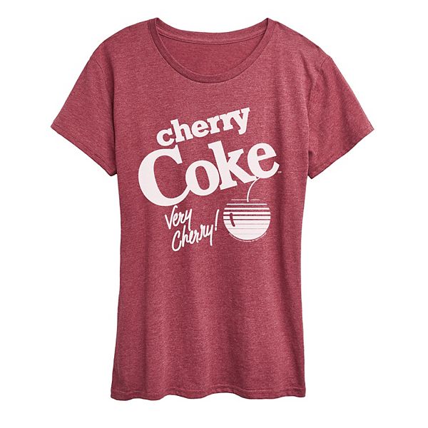 

Футболка Women's cherry coke very cherry! Licensed Character, Heather Dark Red, Красный, Футболка Women's cherry coke very cherry! Licensed Character, Heather Dark Red