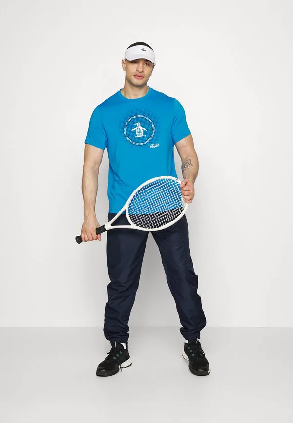 Классические спортивные штаны для тенниса Lacoste Sport, Navy Blue — фото 4