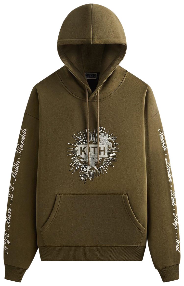 

Худи Kith Beaded Angel Nelson, зеленый