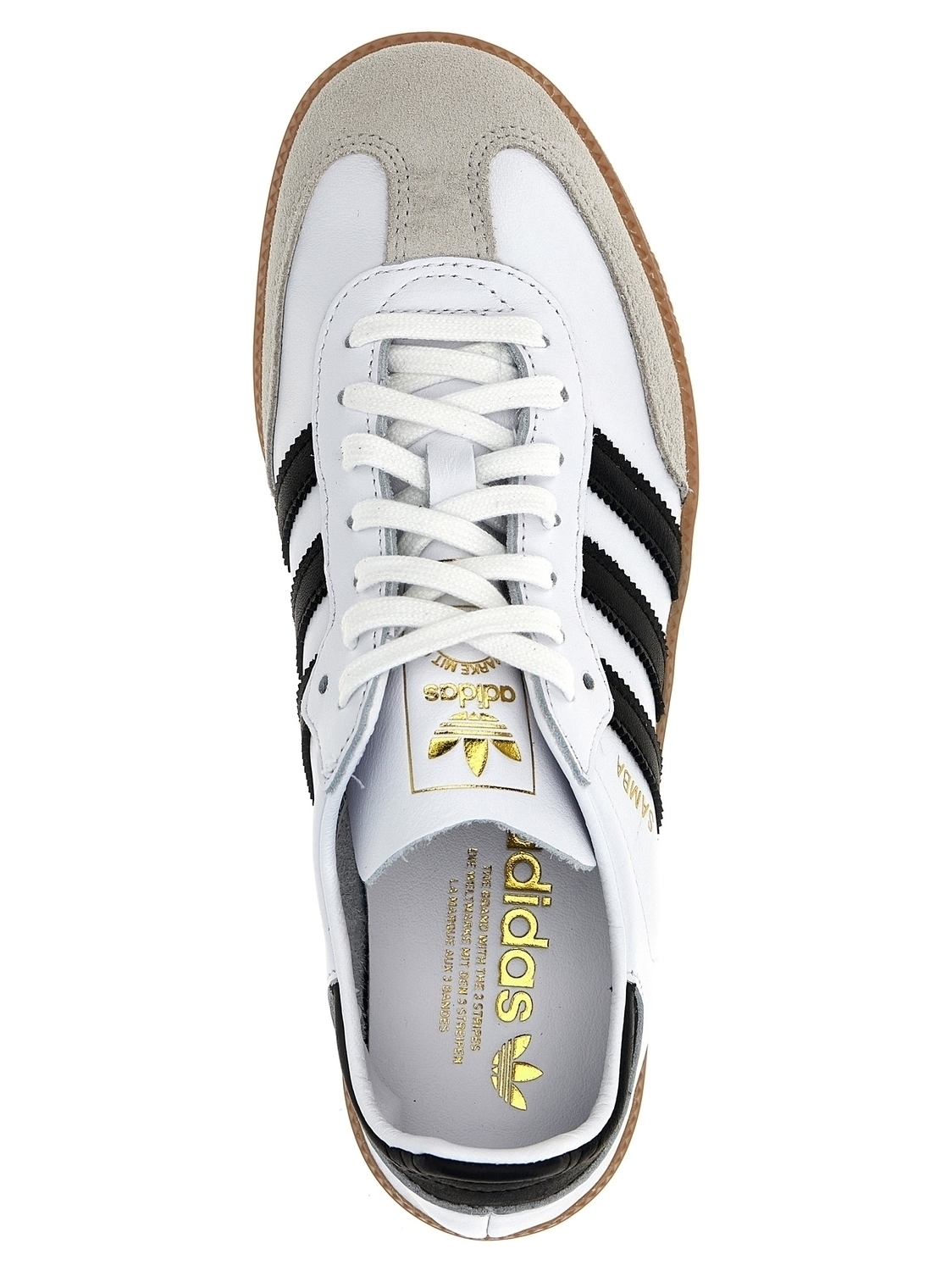 Кроссовки 'Samba Decon' adidas Originals, белый/черный — фото 4