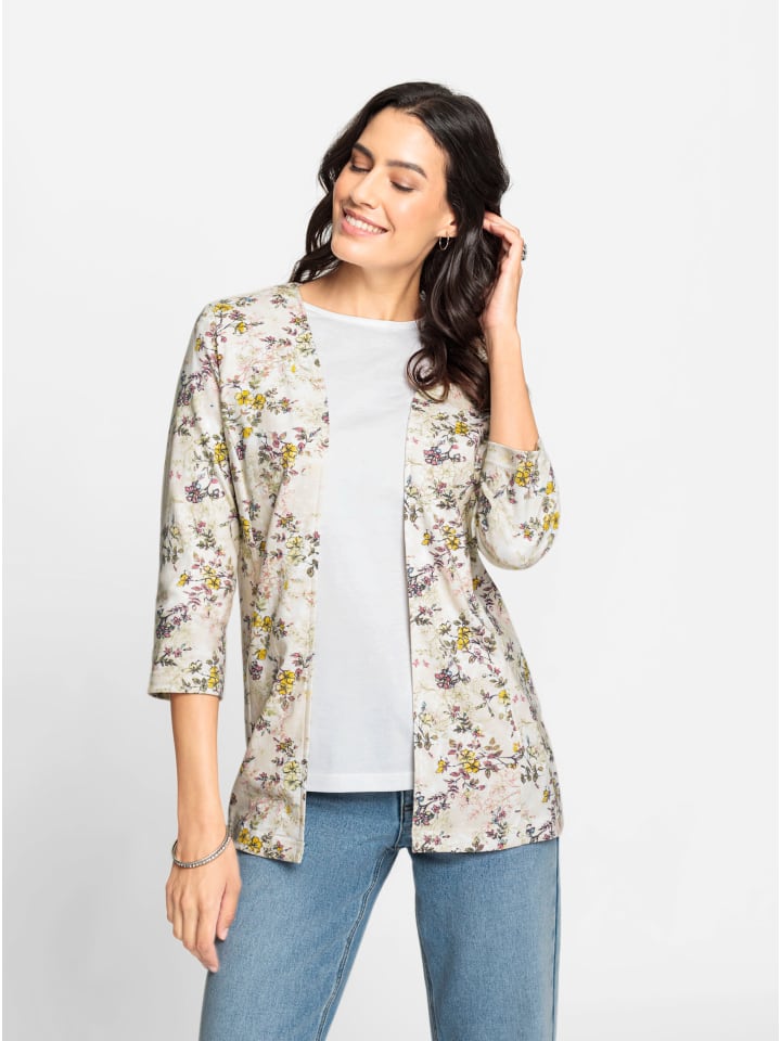 

WITT WEIDEN Лонгслив с принтом цвета шампанского