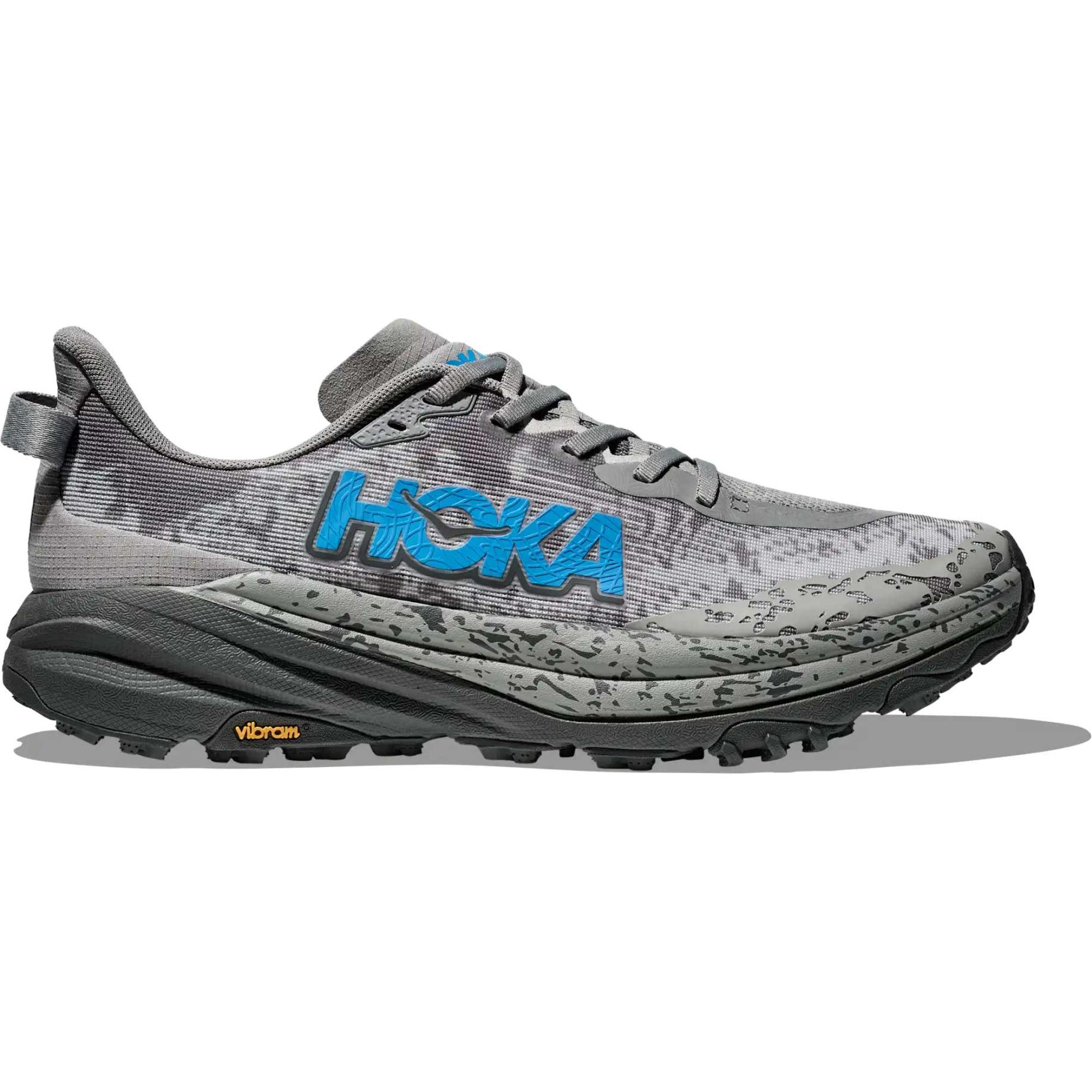 

Мужские кроссовки для трейлраннинга Speedgoat 6 HOKA, Galactic Grey/Hoka Blue