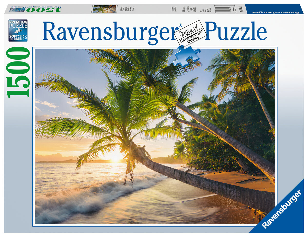 

Ravensburger, пазл Beach Hideout, 1500 шт.