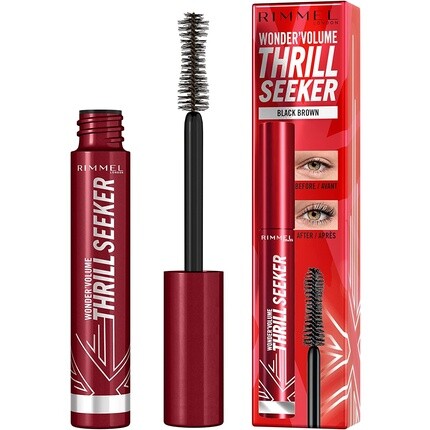 

Тушь для ресниц London Thrill Seeker Черный Коричневый 8мл, Rimmel