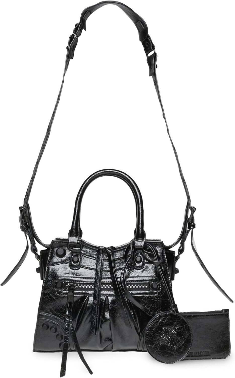 

Сумка Steve Madden Celia Satchel, черный