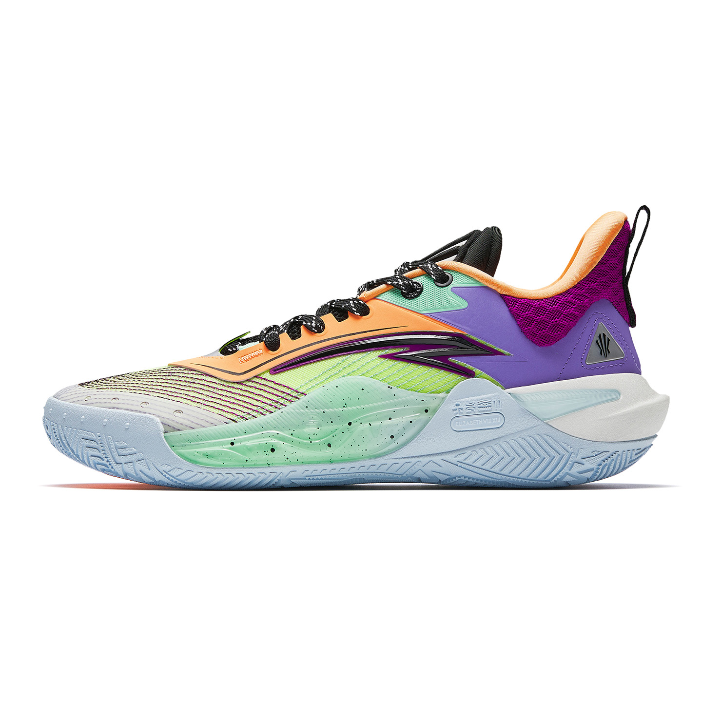

Кроссовки Kai 1 Speed Who Got Next ANTA, Green/Purple/White