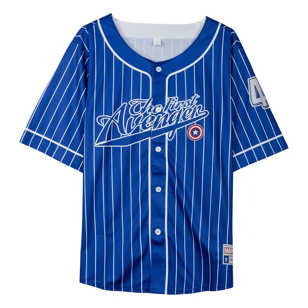 

Футболка Cerdá Baseball Avengers Capitan America, синий