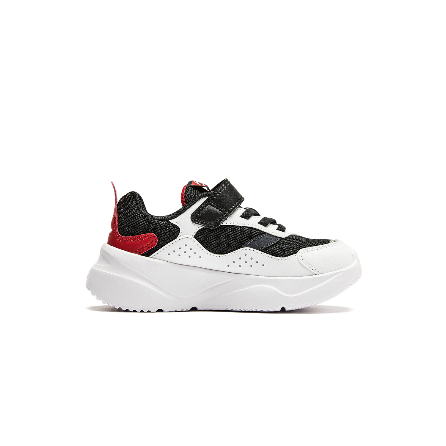 Кроссовки LINING YOUNG Sports Life Collection Kids Lifestyle Shoes Kids Low-top Black/White/Red, черный/белый/красный — фото 2