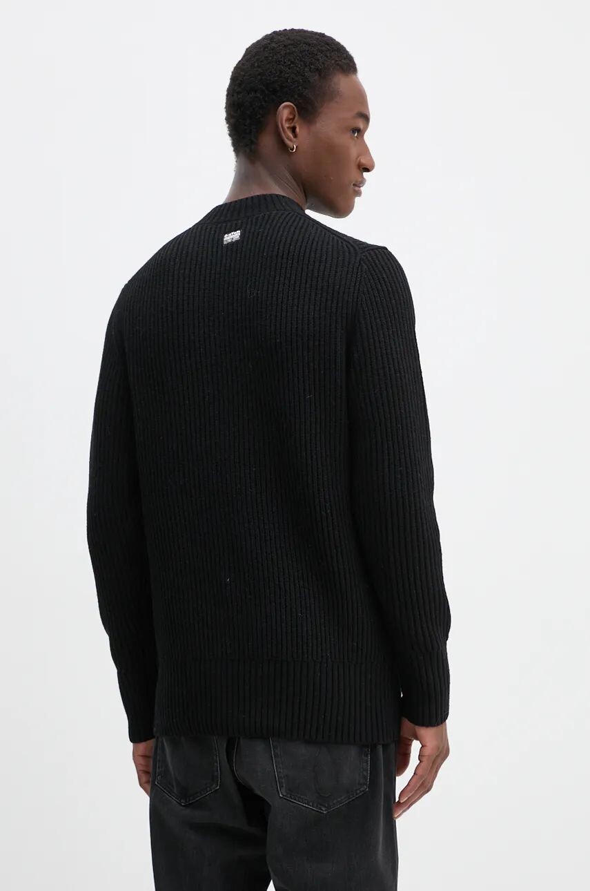 

G-Star Свитер из сырой шерсти G-Star Raw, черный