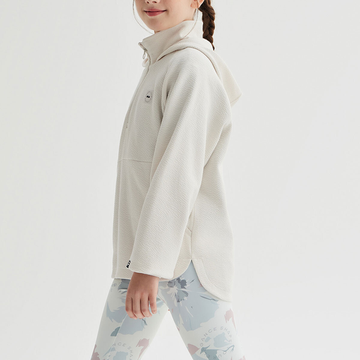 Детская толстовка Fila Kids, серый — фото 4