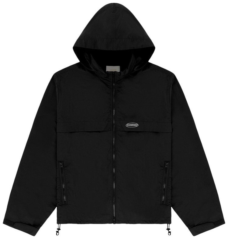 

Ветровка Aimé Leon Dore Sport Logo Windbreaker 'Jet Black', черный