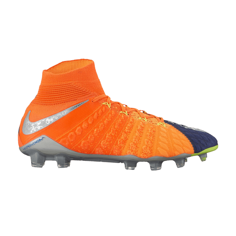 

Кроссовки Hypervenom Phantom 3 DF FG ACC 'Deep Royal Blue Crimson', оранжевый