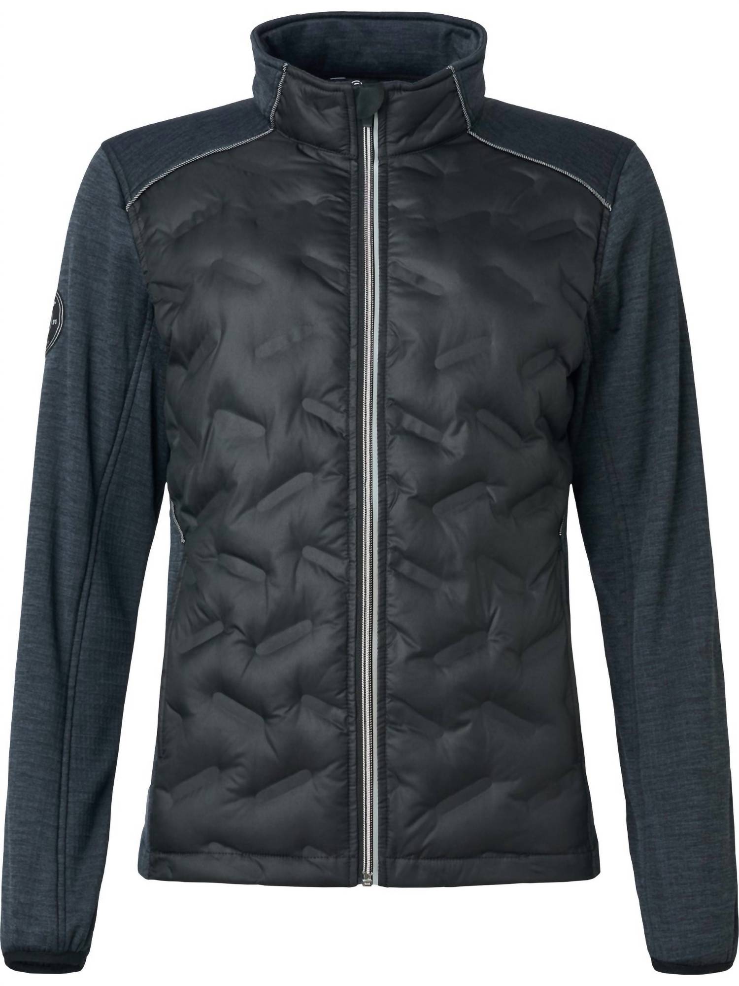 

Женская куртка Elgin Hybrid черного цвета Abacus Sportswear US