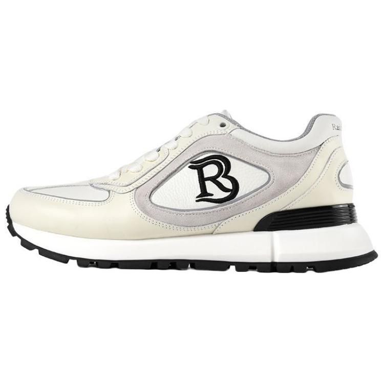 

Raidy Boer Мужские белые повседневные ботинки устойчивые к истиранию, цвет White