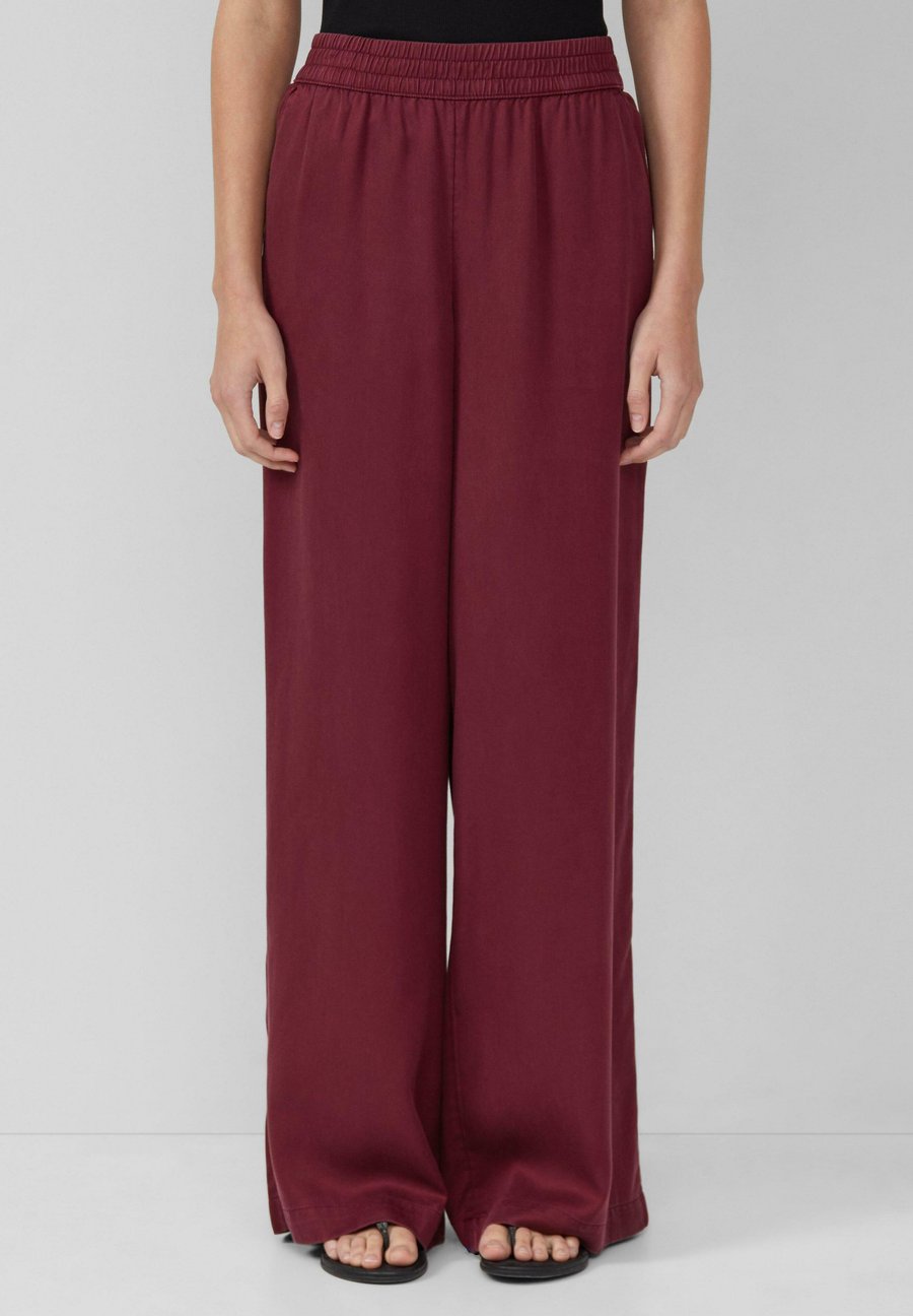 

Брюки s.Oliver TWILL MET STEEKZAKKEN EN WIJDE , Bordeaux/Dark Red
