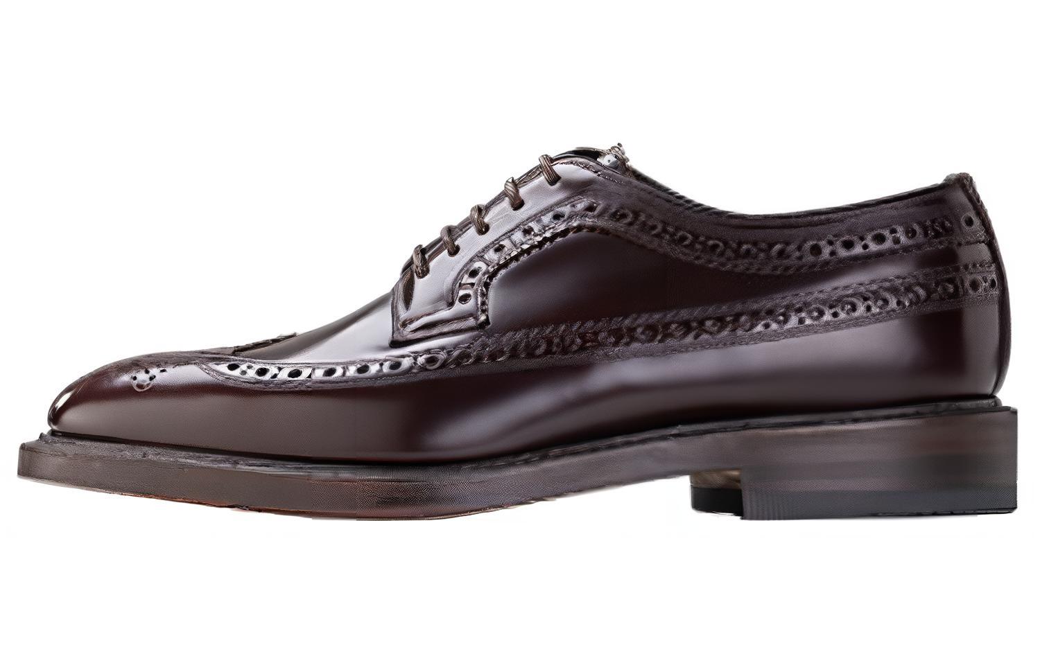 

LOAKE Туфли мужские бордовые