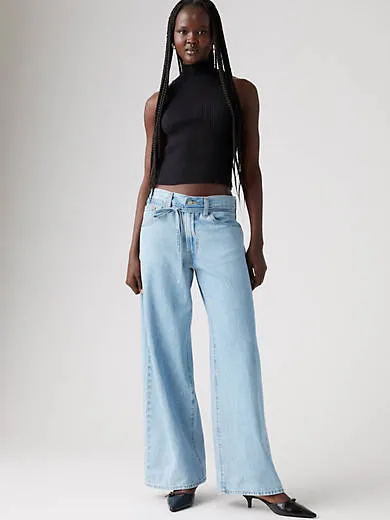 

Прямые женские джинсы xl Levi's, цвет I Will - Medium Wash