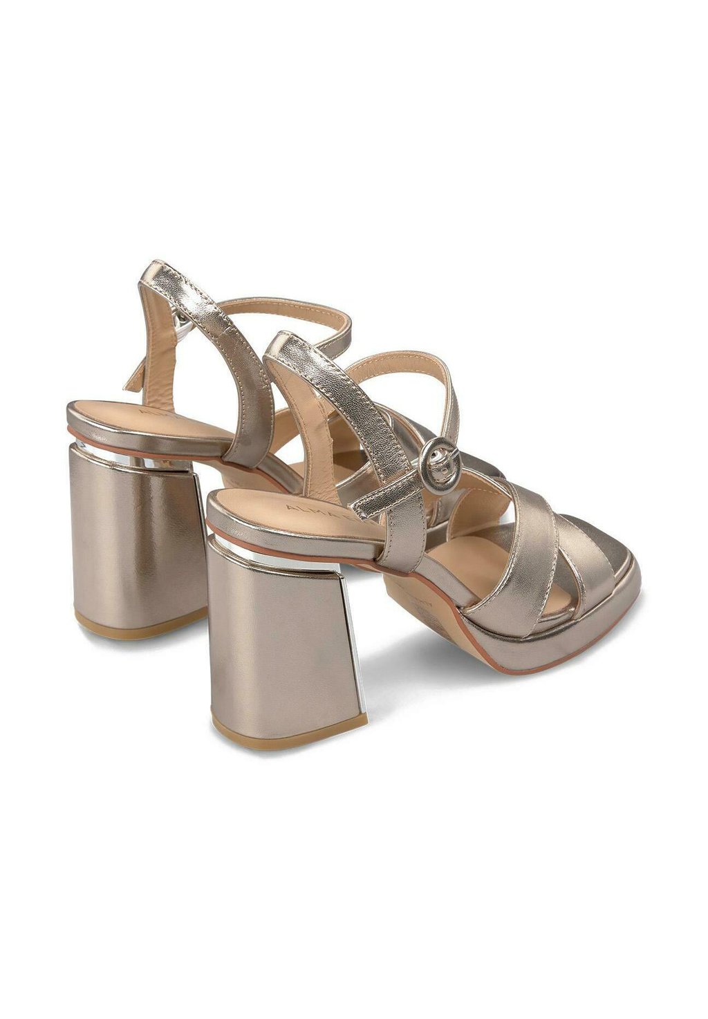 Босоножки на платформе CIERRE CON HEBILLA - High heeled sandals Alma en Pena, цвет Bronce — фото 4