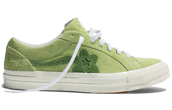 Кроссовки golf le fleur x one star ox 'jade lime' Converse, зеленый — фото 2