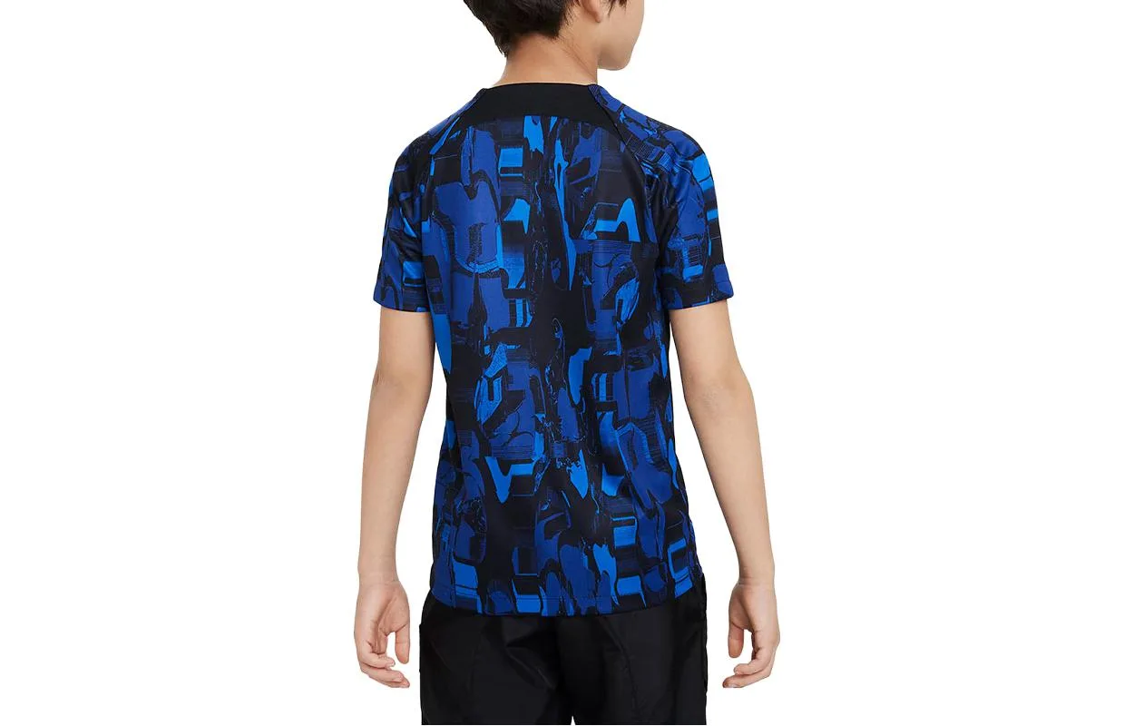 Nike Футболка Asphalt Blue детская — фото 4