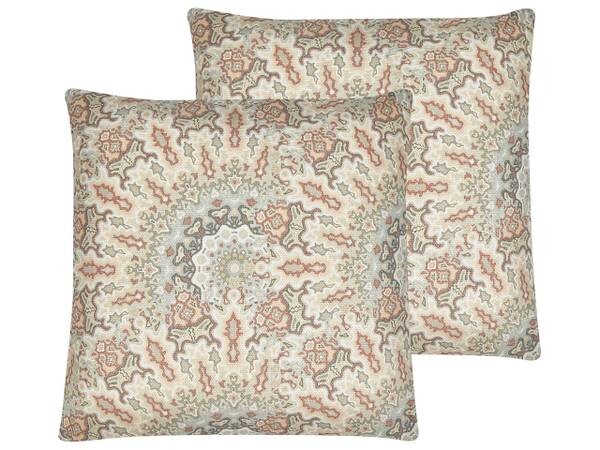 

Подушка Beliani 2 шт VRIESEA, 45x45x45 см, многоцветный