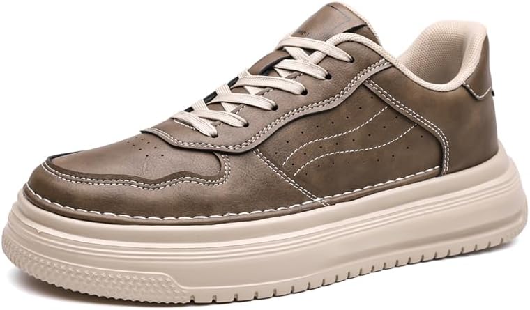 

Мужские повседневные спортивные кроссовки, походные, легкие и минималистичные, размеры 39-45 Sfwarmart, коричневый