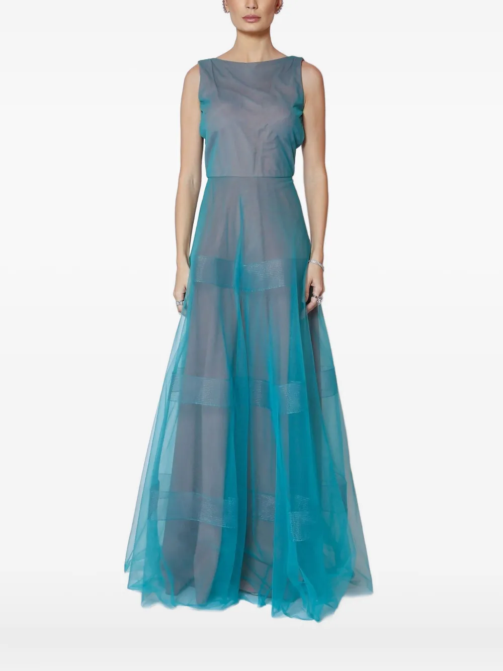 

Платье из тюля Thais Lethicia Bronstein, зеленый