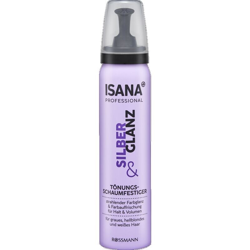 

Оттеночный мусс серебро и блеск ISANA, 100 ml
