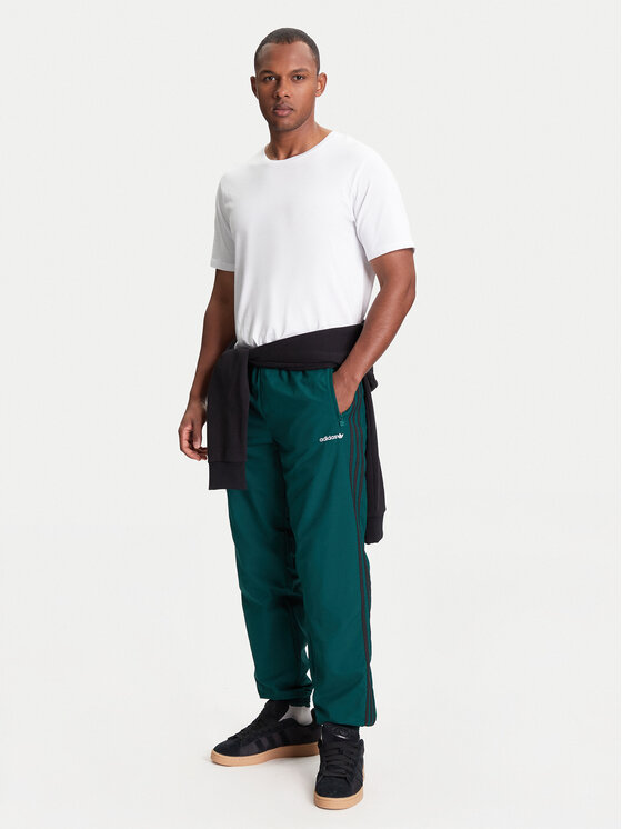 Спортивные брюки обычного кроя Brushed JX3079 Adidas, зеленый — фото 2