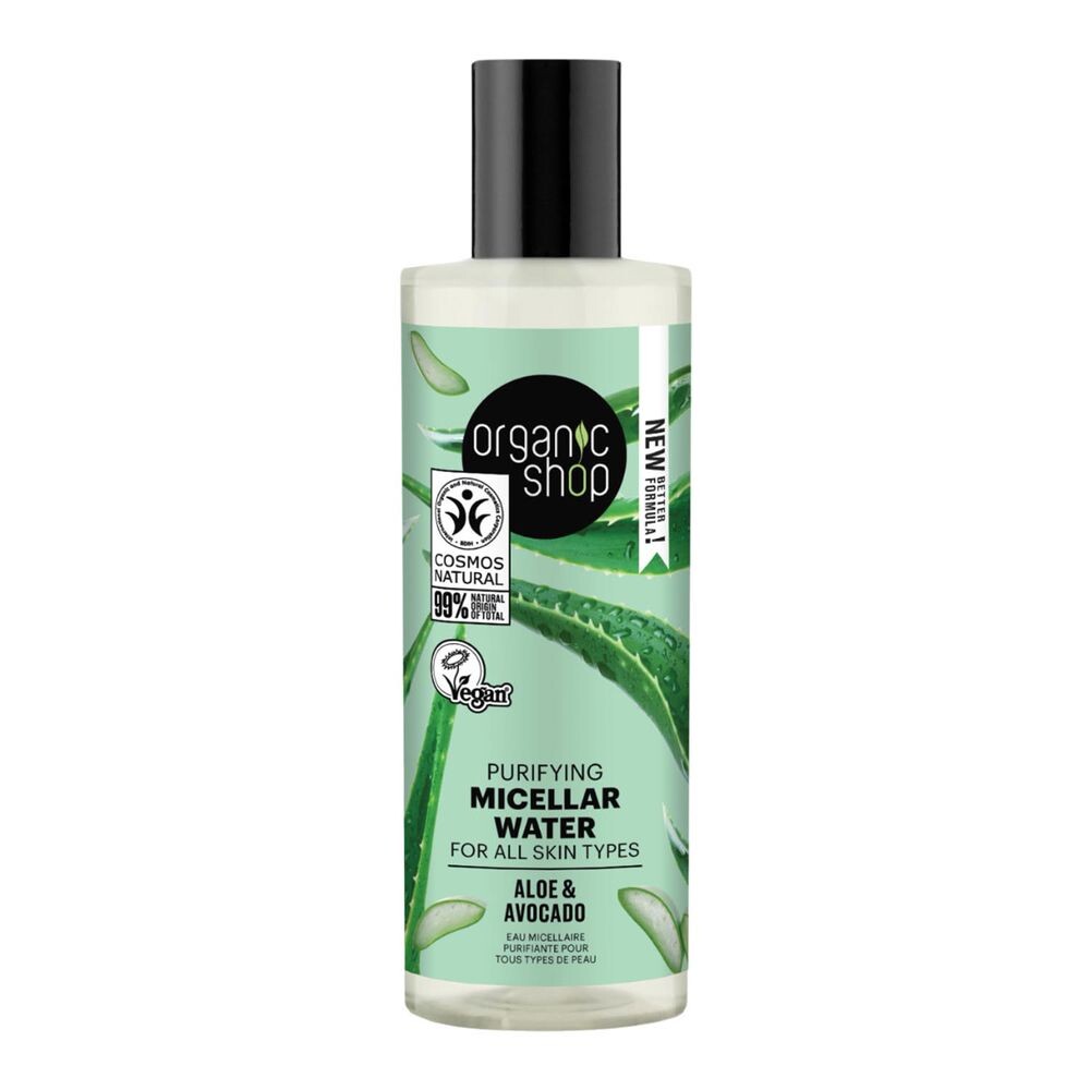 

Мицеллярная вода Agua micelar purificante Organic shop, 150 мл