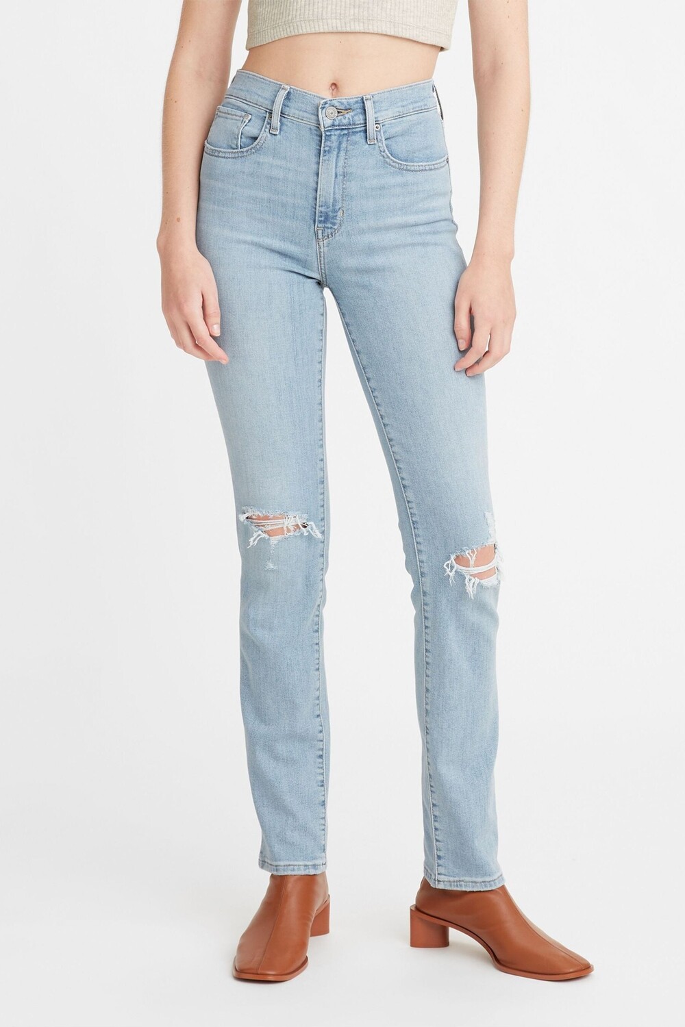 

Прямые брюки с завышенной талией 724 Levi's