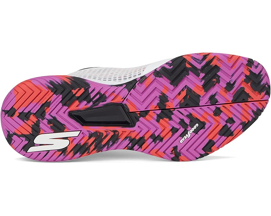 Кроссовки SKECHERS Pickleball Viper Court Pro Sneaker, цвет White/Pink — фото 3