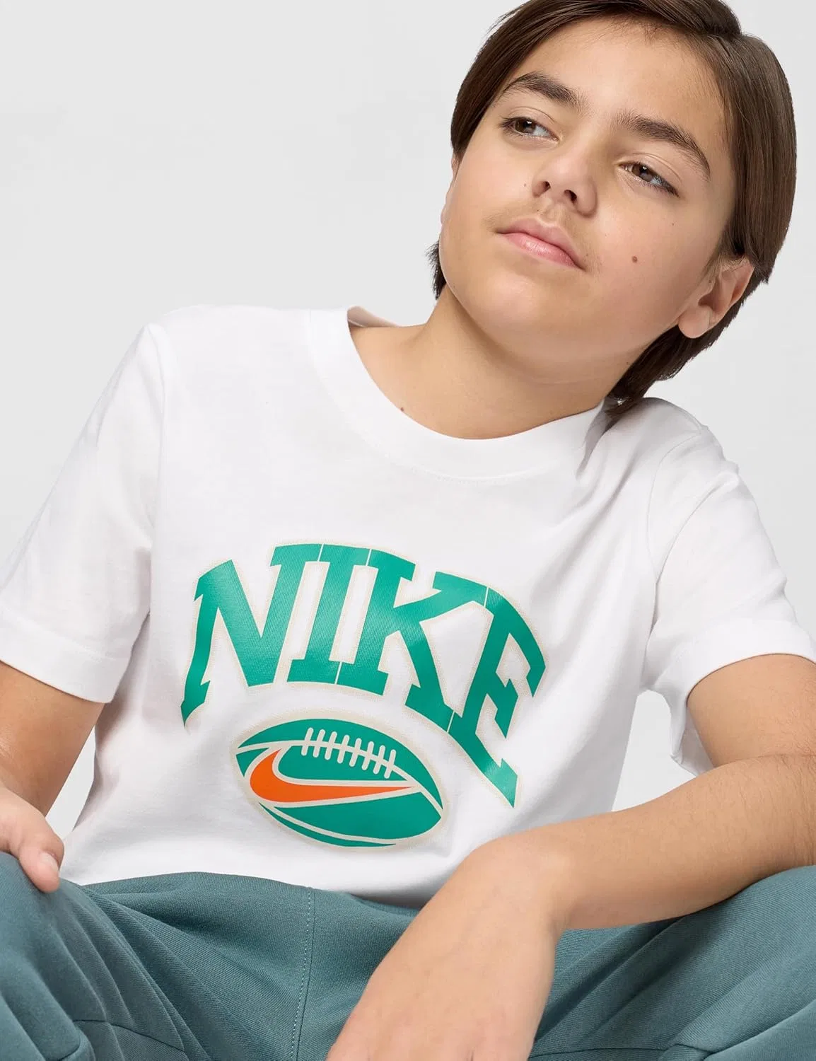 Футболка Nike Club, белый — фото 4